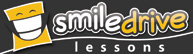 small smiledrive lesson driving school logo