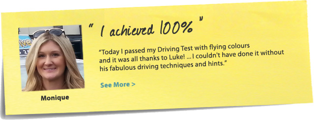 testimonial i passed my driving test easy